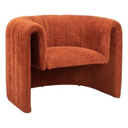 Zuo Viana Accent Chair, Burnt Orange