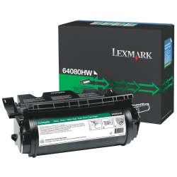Lexmark™ 64080HW Black High Yield Toner Cartridge