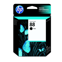 HP 88 Black Ink Cartridge, C9385AN