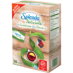Splenda® Naturals Stevia Sweetener Packets, Box Of 140