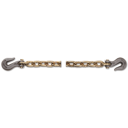 Grade 70 Transport Chains, 3/8 in, 6,600 lb Limit, Yellow Dichromate