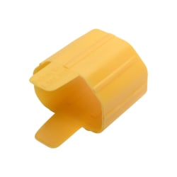 Tripp Lite Plug-Lock Inserts, Detachable C13 Power Cord/C14 Inlet, Yellow, 100 Pack - Cable removal lock - yellow - TAA Compliant (pack of 100)