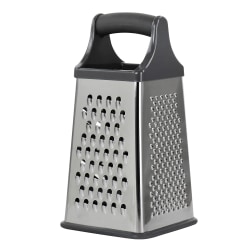 Oster Stainless Steel 4-Sided Box Grater, Silver