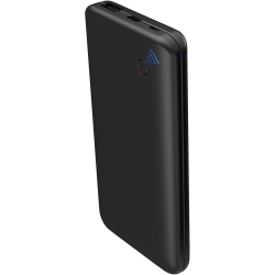 Supersonic 12,000 mAh Qi Wireless Powerbank with Suction Cups - For Smartphone, Tablet PC - Lithium Polymer (Li-Polymer) - 12000 mAh - 3.10 A - 5 V DC, 9 V DC, 12 V DC Output - 5 V DC, 9 V DC Input - 2 x USB - Black