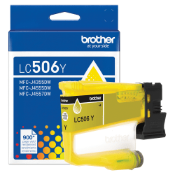 Brother LC506Y Yellow Standard Yield Ink Cartridge