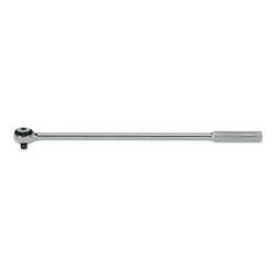 Stanley 1/2 in Round Head Long Handle Ratchets, Round 16 in, Polish