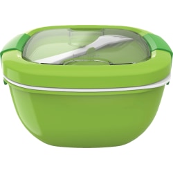 Bentgo Salad Lunch Container, 4" x 7-1/4", Green