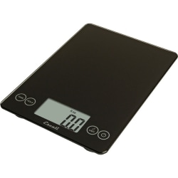Escali Arti 157 Digital Food Scale - 15 lb / 7 kg Maximum Weight Capacity - Ink Black