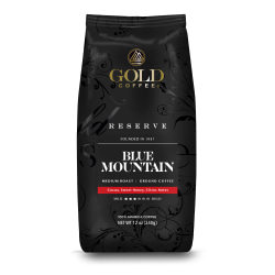 Gold Coffee Company Ground Blue Mountain Blend, 12 Oz, Total Qty 1