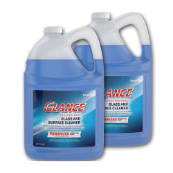 Diversey™ Glance Powerized Glass and Surface Cleaner, Liquid, 1 gal, 2/Carton