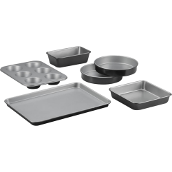 Cuisinart™ 6-Piece Bakeware Set, Silver