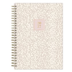 2027 Blue Sky Dalmatia Tan Weekly/Monthly Planning Calendar + Notes, 5.875x8.625, 0%, PP, Jan-Dec, RY27