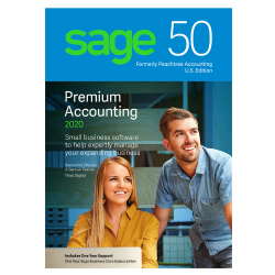 Sage 50 Premium Accounting 2020, 1-User, Disc