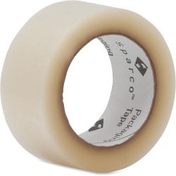 Sparco Transparent Hot-melt Tape - 110 yd Length x 1.89" Width - 1.6 mil Thickness - 3" Core - 6 / Pack - Transparent