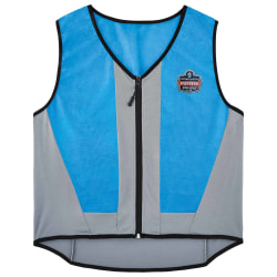 Ergodyne Chill-Its® Evaporative Cooling Vest, Large, Blue