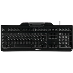 Cherry JK-A0104 Series Smartcard Keyboard, Black, KC 1000 SC