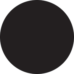 Tape Logic® Removable Round Color Inventory Labels, DL690F, 1/2", Black, Pack Of 500