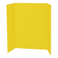 Pacon® Presentation Boards, 48" x 36", Yellow, Pack Of 6 Boards