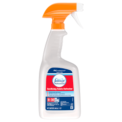 Febreze® Professional™ Sanitizing Fabric Refresher, Light Scent, 32 Oz Bottle, Case Of 6