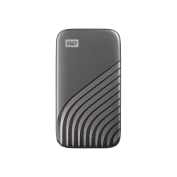 Western Digital® My Passport™ Portable External Solid State Drive, 1TB, Gray