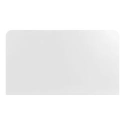 Boss Office Products 42"W Plexiglas® Privacy Panel, Clear