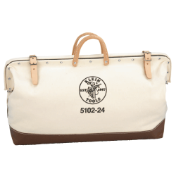 Canvas Tool Bag, 1 Compartment, 24 in X 6 in