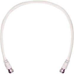 WilsonPro 2-Feet RG6 Coax Cable - 2 ft Coaxial Antenna Cable for Antenna - First End: 1 x F Connector Male Antenna - Second End: 1 x F Connector Male Antenna - Extension Cable - White