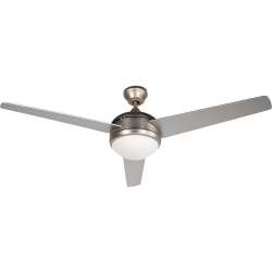 Black+Decker BCF5201R 52-Inch 3-Bladed Remote Controllable Brushed Nickel Ceiling Fan - 3 Blades - 52" Diameter - BCF5201R