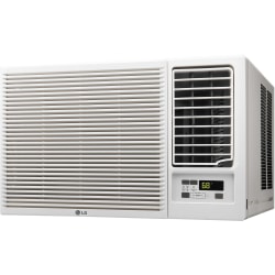 LG 23000 BTU Window Air Conditioner, Cooling & Heating - Cooler, Heater - 6740.63 W Cooling Capacity - 3399.62 W Heating Capacity - 1420 Sq. ft. Coverage - Dehumidifier - Remote Control - White