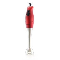 Better Chef DualPro 2-Speed Immersion Hand Blender, Red