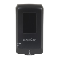 Highmark Automated Soap & Sanitizer Dispenser, Black