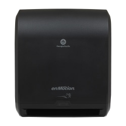 enMotion® 10" Automated Touchless Paper Towel Dispenser, 59462A, 17.3"H x 14.7"W x 9.5"D, Black, 1 Dispenser