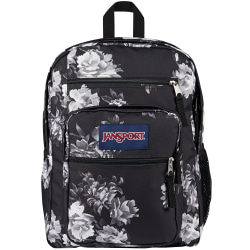 Jansport Big Student Backpack With 15" Laptop Pocket, 55% Recycled, Magnolia Mirage