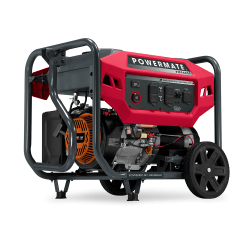 Powermate PM9400E Portable Generator With 8-Gallon Tank