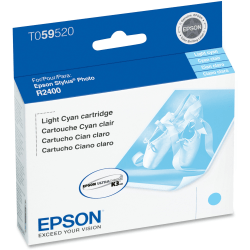 Epson® T0595 (T059520) UltraChrome™ K3 Light Cyan Ink Cartridge