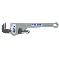 IRWIN Cast Aluminum Pipe Wrench, 24 in Long, 3 in Capacity