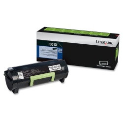 Lexmark™ 50F1X00 Black Extra-High Yield Return Program Toner Cartridge