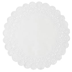 LAPCO Lace Doilies, 10", Carton Of 10