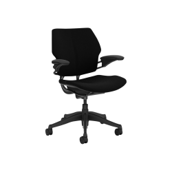 Humanscale Freedom - Chair - task - armrests - swivel - Corde 4 - black
