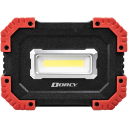 Dorcy 1500 Lumen Ultra HD Rechargeable Utility Light + Power Bank - Rubber - Black