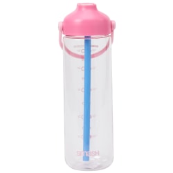 Smash Icon Sipper Drink Bottle, 27 Oz, Pink