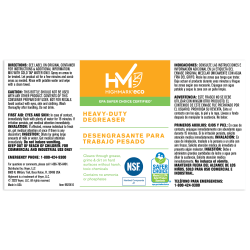 Highmark® Secondary Label, Heavy-Duty Degreaser
