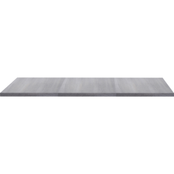 Lorell® Revelance 60"W Rectangular Conference Tabletop, Weathered Charcoal