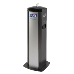 PURELL® DS360 Hand Sanitizing Wipes High-Capacity Floor Stand, Silver