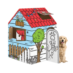 Bankers Box® At Play Playhouse, 38"L x 32"W x 48"H, Doghouse