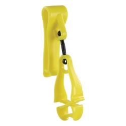 Ergodyne 3425 Glove Belt Clip Holder, 6-1/2", Lime, Total Qty 1