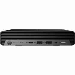 HP Elite Mini 800 G9 Desktop Computer - Intel Core i5 12th Gen i5-12500T - vPro Technology - 16 GB - 256 GB SSD - Mini PC - Intel Q670 Chip - Windows 11 Pro - Intel UHD Graphics 770 DDR5 SDRAM - English Keyboard - IEEE 802.11ax - 90 W