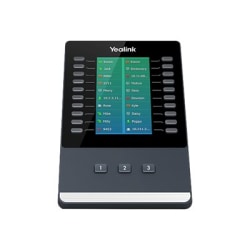 Yealink EXP50 T5 Series Key Expansion Module For VoIP Phones, Black, YEA-EXP50