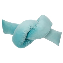 Dormify Zoe Knot Shaped Pillow, Teal