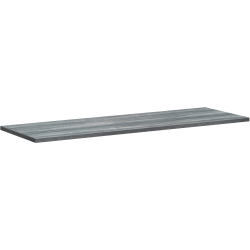 HON Motivate Tabletop - 1.1" Top, 72" x 24" - Sterling Ash Table Top - Durable - For Office